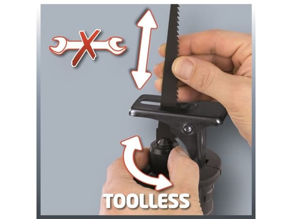 Einhell RT-AP 1050 E, Sort, Rød, Sølv, 2,9 cm, 20 cm, 2 cm, AC, 1050 W