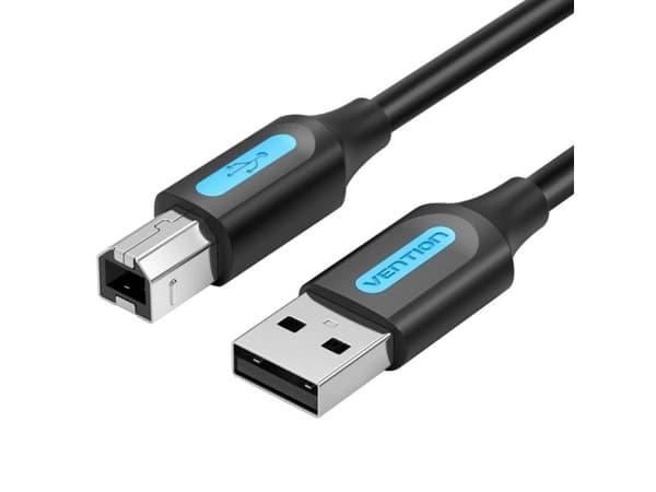 Vention USB Cable USB 2.0 A to B Vention COQBF Cable 1m (Black)