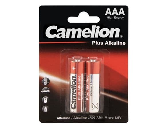 Camelion AAA/LR03, Plus Alkaline, 2 stk.