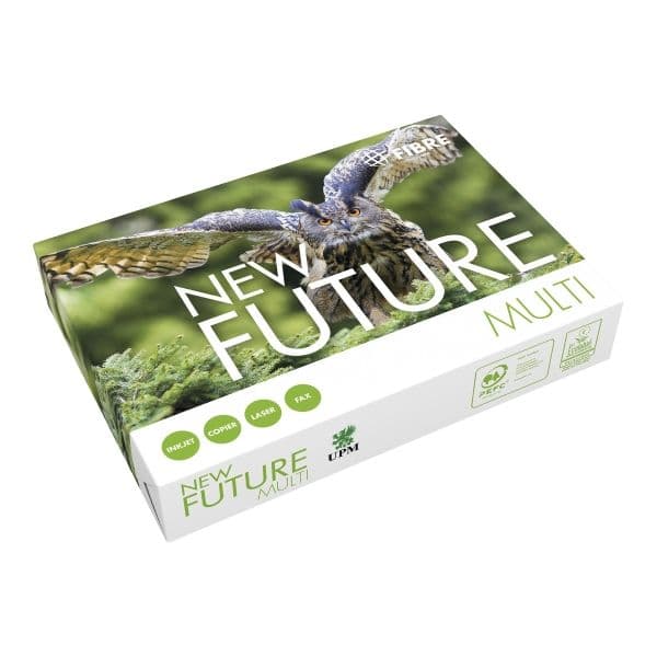 Multifunktionspapper, New Future Multi, A4, 75 g/m², vitt, förpackning med 2 500 ark