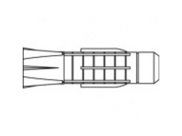 TOOLCRAFT Rawlplug 36 mm TO-5455086 100 kpl