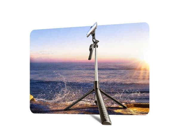 Selfiestick Orico SPM190 stativ 1/4" 360° Bluetooth 5.2 | svart