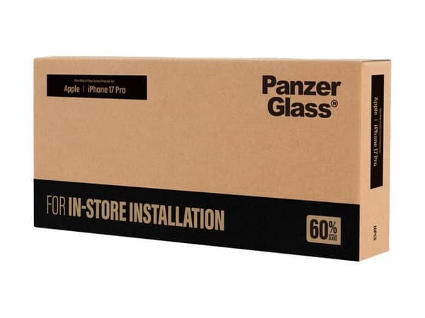 PanzerGlass Screen Protector iPhone 2026 Pro/17 Pro UW-FastFit (PG53113)