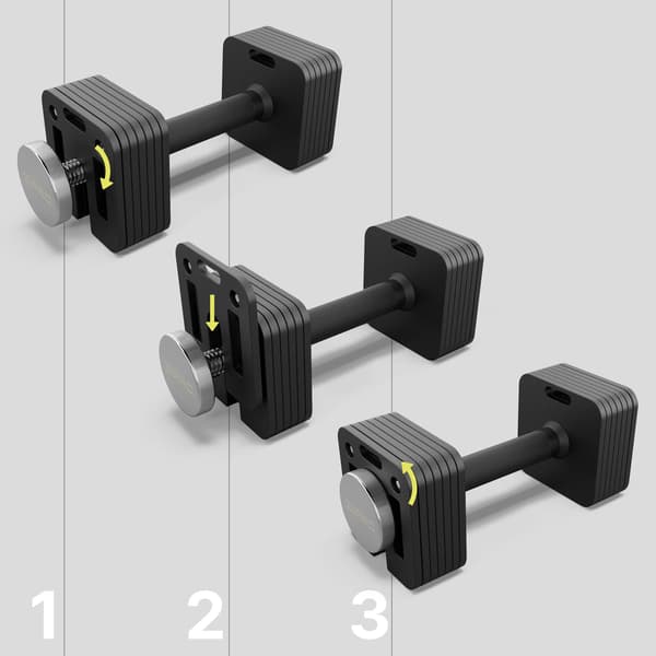 Justerbar manual SQUARE 16 kg