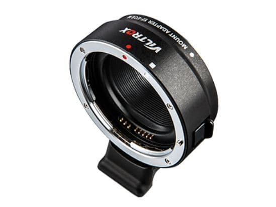 VILTROX EF-EOS M, Canon EOS M, Canon EF, Svart