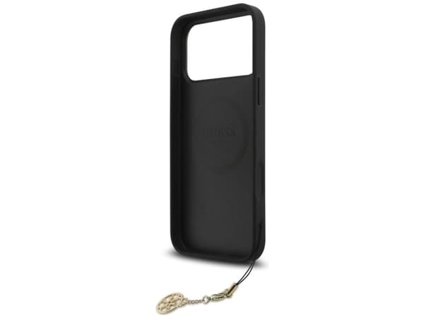 Guess 4G Charms Collection MagSafe case for iPhone 17 Pro Max - black