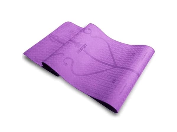 Yogamatte, lilla
