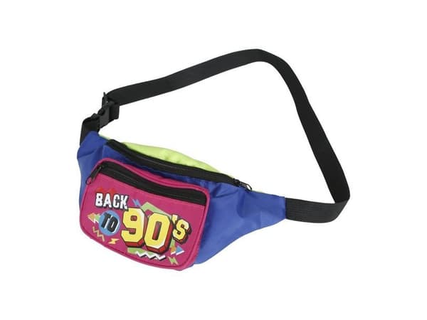 90-talskeps och midjeväska