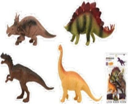 Dinosaurukset 150mm 4kpl