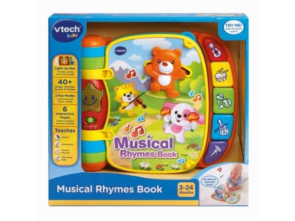 Vtech Baby musikaalinen lorukirja FI