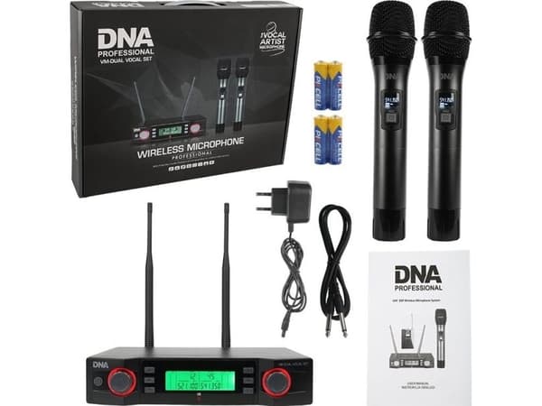 DNA VM – DUAL VOCAL SET, dubbel set för hand