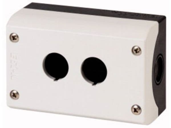 Eaton tryckknappshus, för 2 hål - M22-I2