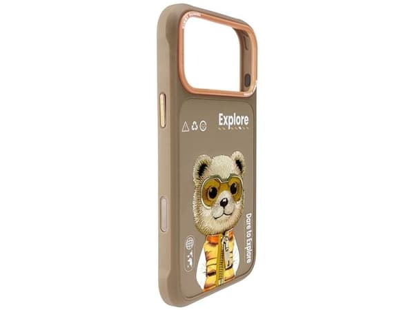 Nimmy Cool&amp;Cute 2.0 Bear Case for iPhone 17 Pro Max - Beige