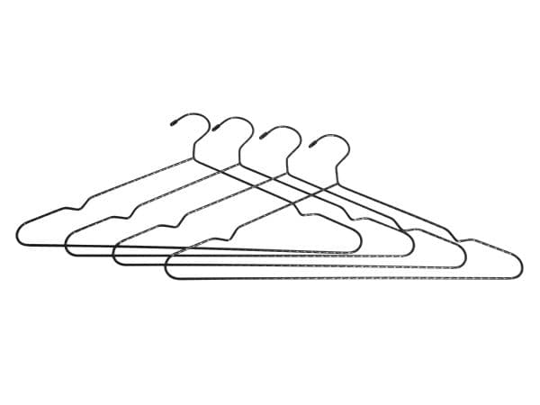 Home It galge, snodd, svart - 4-pack