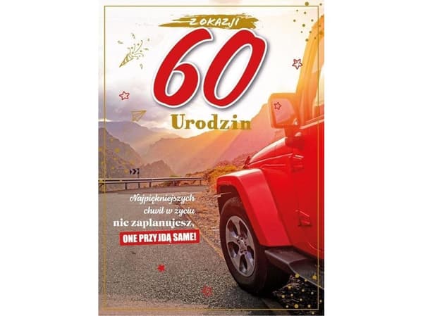 Bursdagskort 60