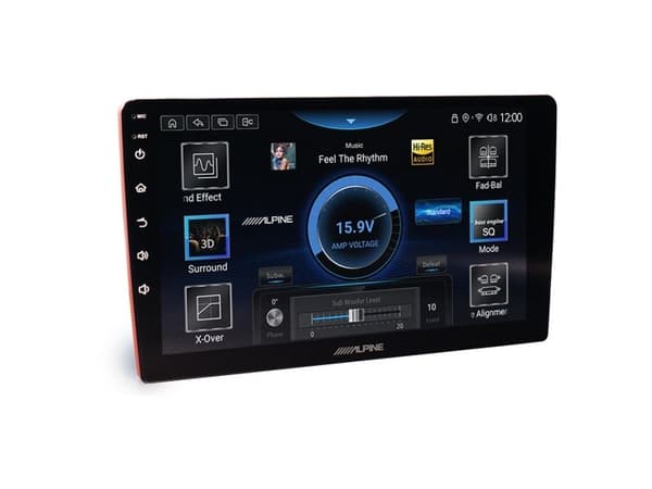 Alpine INE-AX809 multimedieskärm med CarPlay och Android Auto