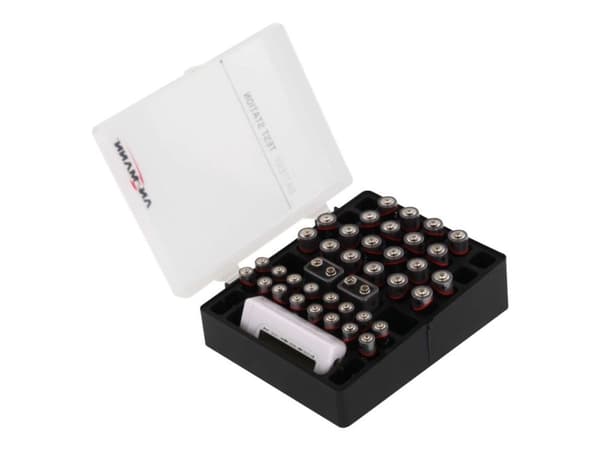 ANSMANN 48 - Battery box for batteries / battery tester
