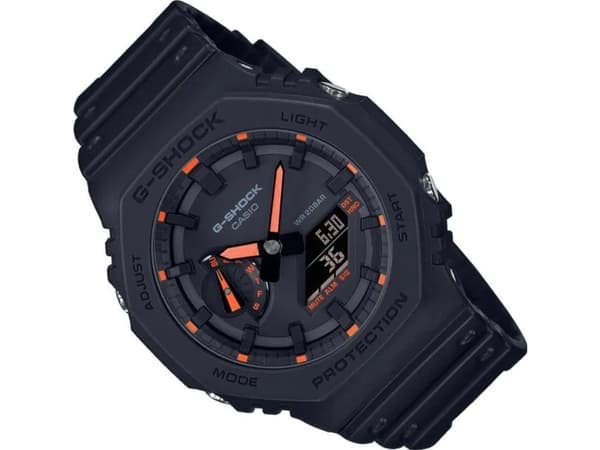 Casio G-Shock GA-2100-1A4ER, vanntett, kvarts
