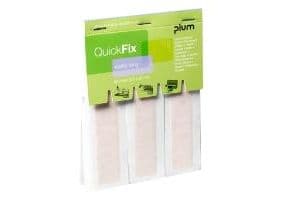 Plaster lang vannavvisende elastisk hvit, 6 stk/pk