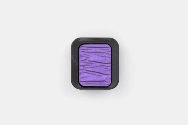 1 Pearlescent colour square, in a clamshell - "FINETEC" | Amethyst