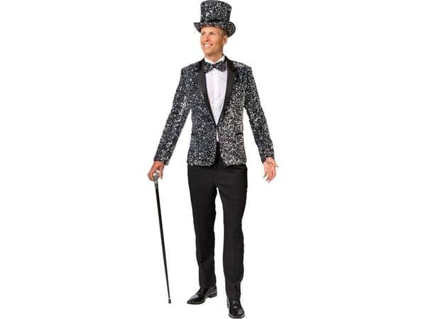 Silver paljettjacka, Luxe