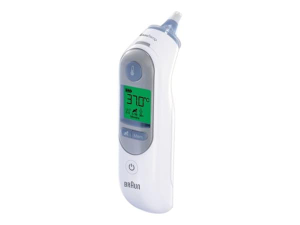 Braun ThermoScan 7 ExacTemp IRT6520 - Termometer - blå/sølv