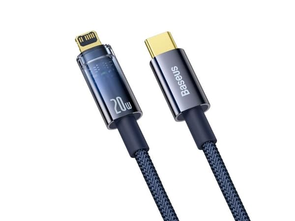 Baseus CATS000003 Lightning - USB-C-kabel 20W 480Mb/s 1m - blå