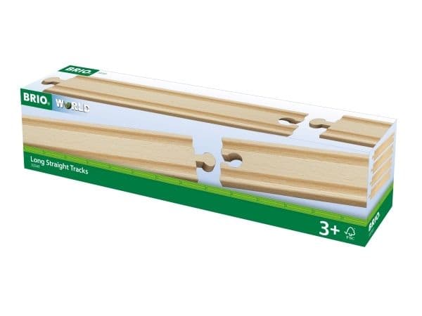 BRIO Long straight tracks (33341)