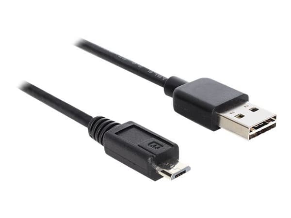 DeLOCK EASY-USB - USB-kaapeli - Micro-USB Type B (han) til USB (han) - USB 2.0 - 5 m - lajiteltu