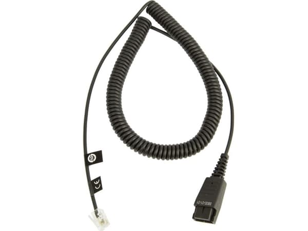 Jabra 8800-01-01, Kaapeli, Musta