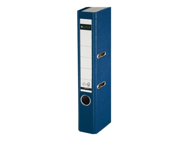 Brevordner Leitz 180° PP A4 50 mm blå