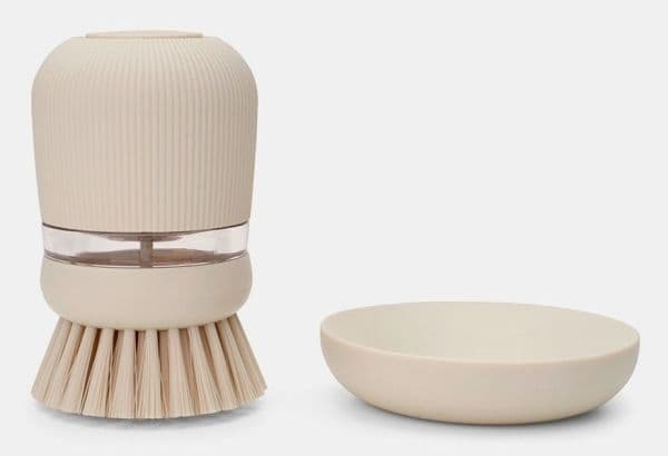 Brabantia oppvaskbørste med dispenser, plast