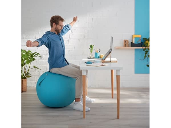 Ergonomisk balancebold Leitz Cosy blå