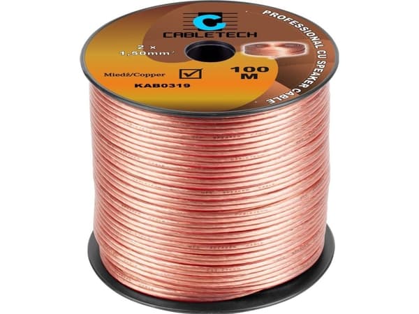 Cabletech høyttalerkabel 1,5 mm
