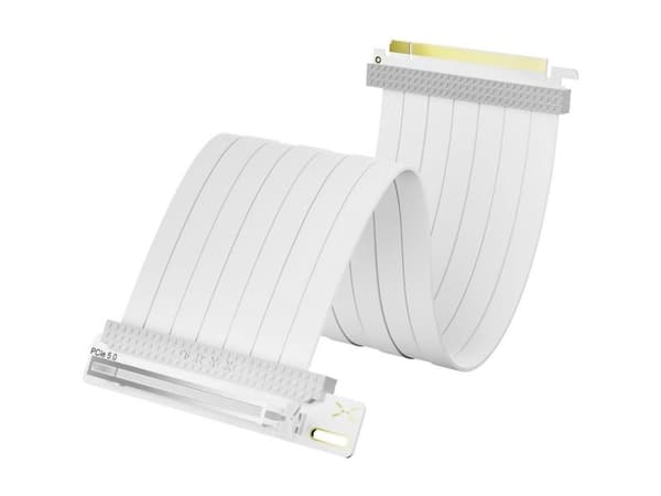 TRYX STRING PCIe 5.0 x16 riserkabel 300 mm hvit