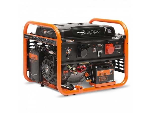 Daewoo GDA 7500DPE-3 aggregat 6500 W trefas