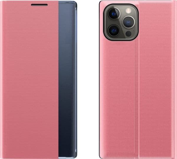 Hurtel Sleep Case Smart Cover iPhone 13 Pro Max rosa