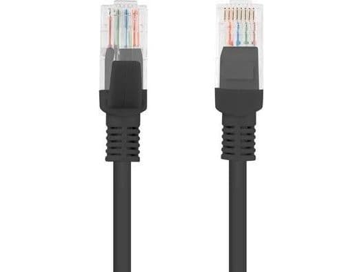 LANBERG Verkkokaapeli Cat.5E Patchcord 5 mb Musta