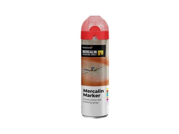 Markeringsspray FL 500 ml röd