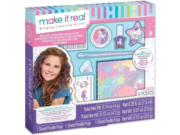 GJØR DET EKTE Big Unicorn Makeup Set
