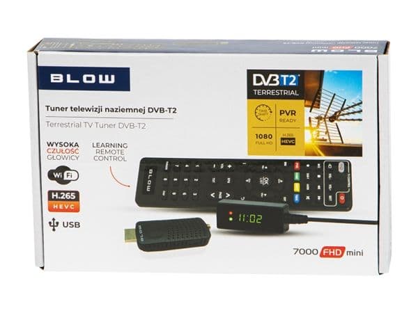 DVB-T2 7000 FHD MINI H.265-tuner