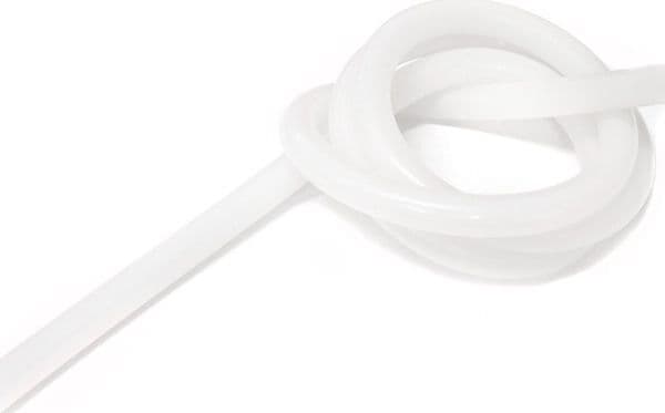 Barrow Silicon Bending Insert 10mm HardTubes - 10cm, valkoinen