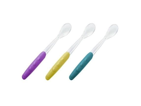 " Nuk Learning Easy silikonilusikat, 2 kpl