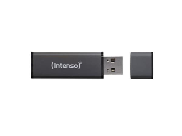 Intenso Alu Line - USB-flashstasjon - 4 GB - USB 2.0 - antrasitt