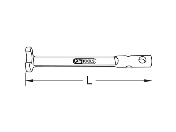 KS Tools 9638465 klackskruvnyckel 15 mm (endast del)