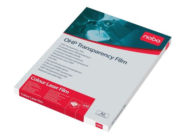 Läpinäkyvä värilaser Nobo A4 pk/50