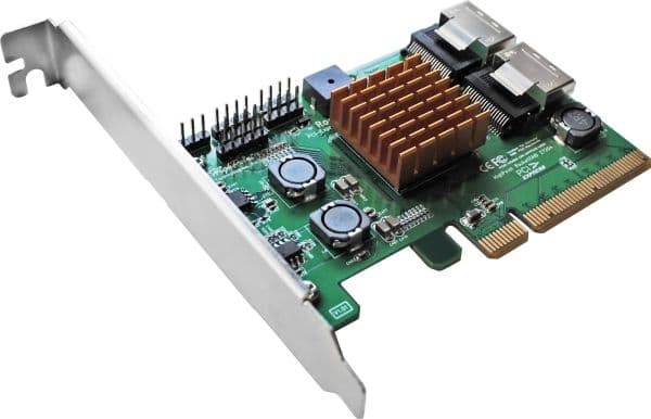 Highpoint PCIe 2.0 x8-kontroller - 2x SFF-8087 RocketRAID (2720A)