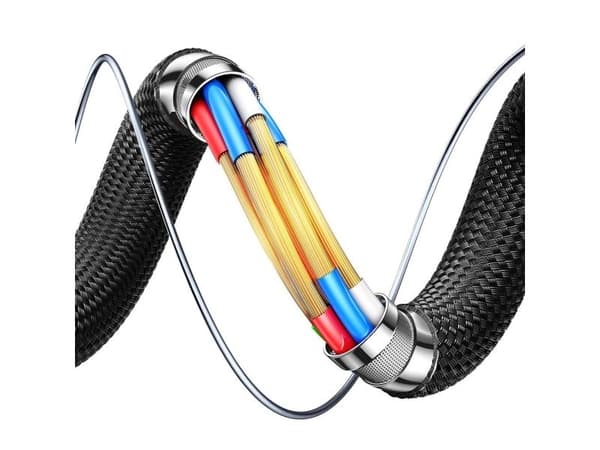 USB-kabel Joyroom S-A60 StarTalk 3A USB-A til Lightning 1,2 m svart