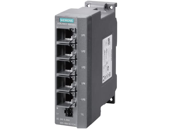 Siemens 6GK5005-0BA10-1CA3, Uhåndtert