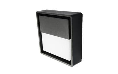 Væg Frame Square Wall LED 6W 3000K, sort